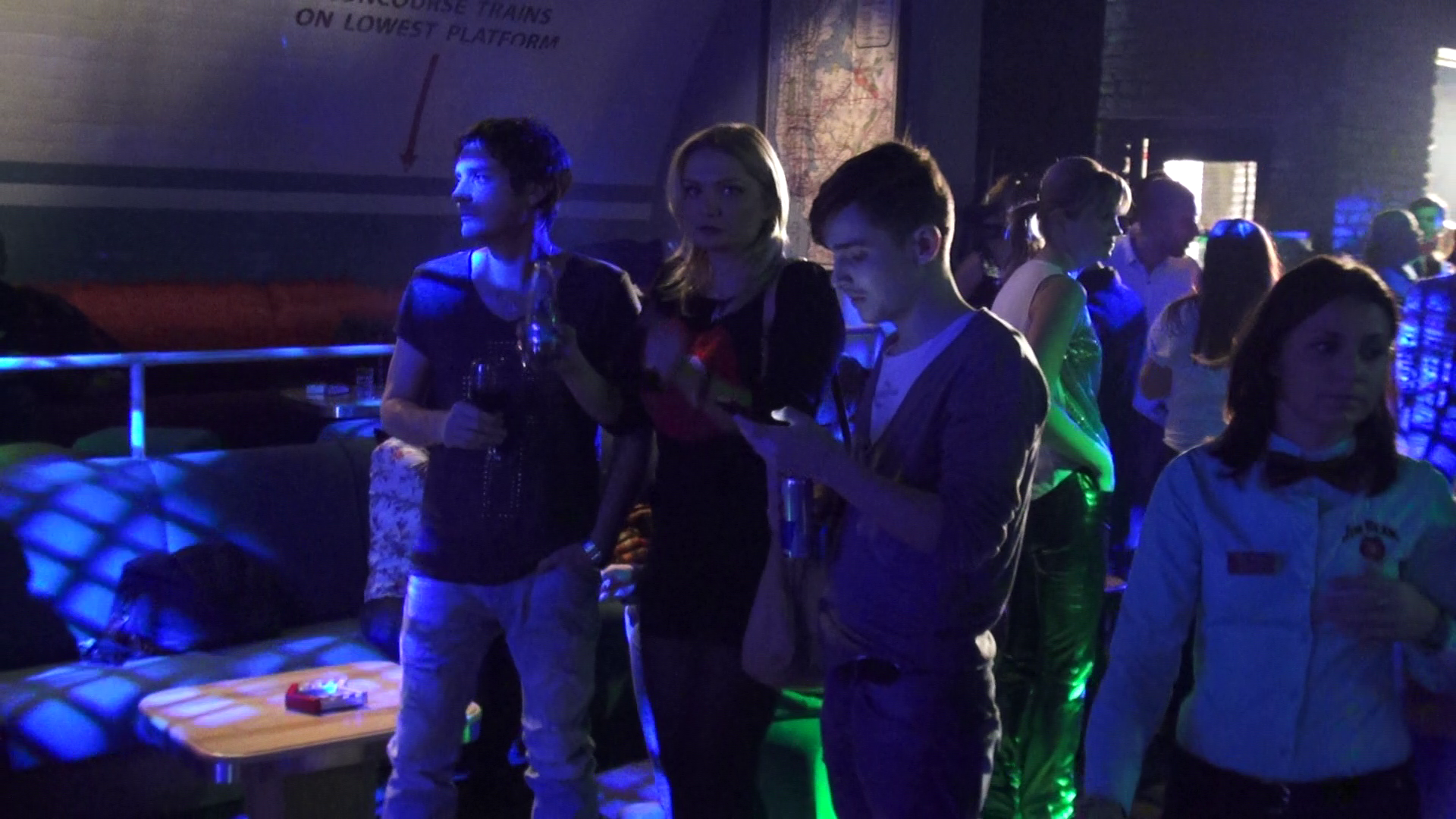 Cristina Cioran s-a intretinut cateva clipe cu Andrei Leonte