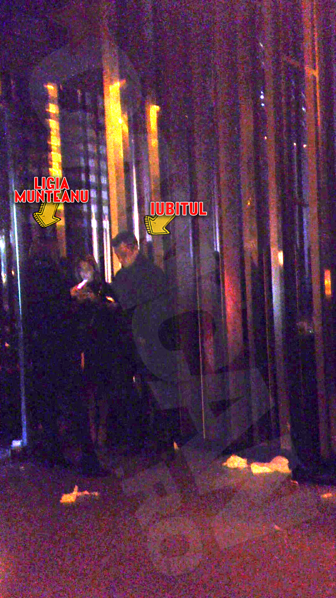 Ligia si iubitul ei au petrecut aproape sase ore intr-un club din Bucuresti