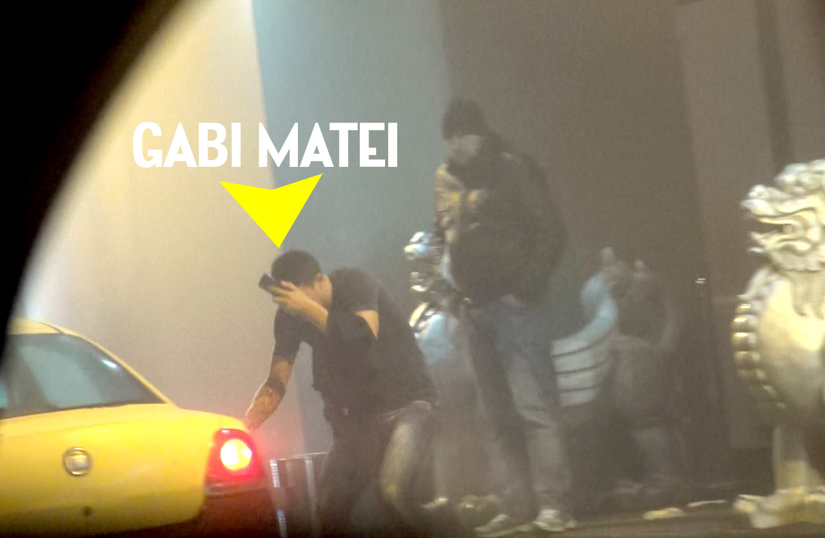 Gabi Matei a iesit club cu capul ferit