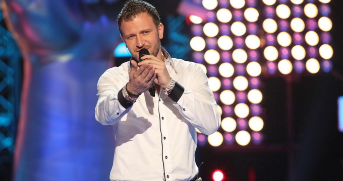 Marius Marin, pe scena de la 