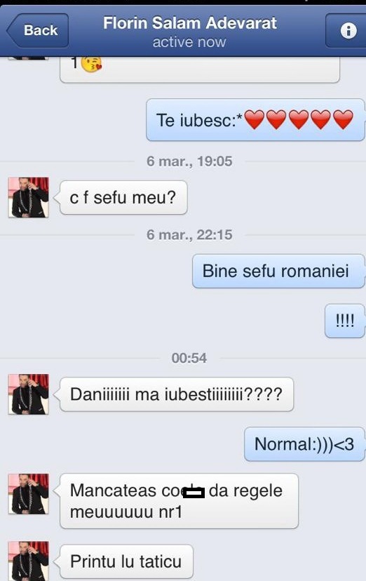 Discutia dintre Salam si fiul sau