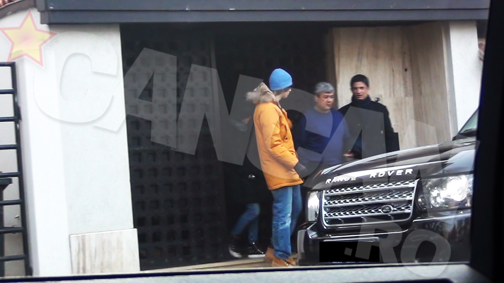 Razvan si familia lui au mers acasa la Mircea Lucescu