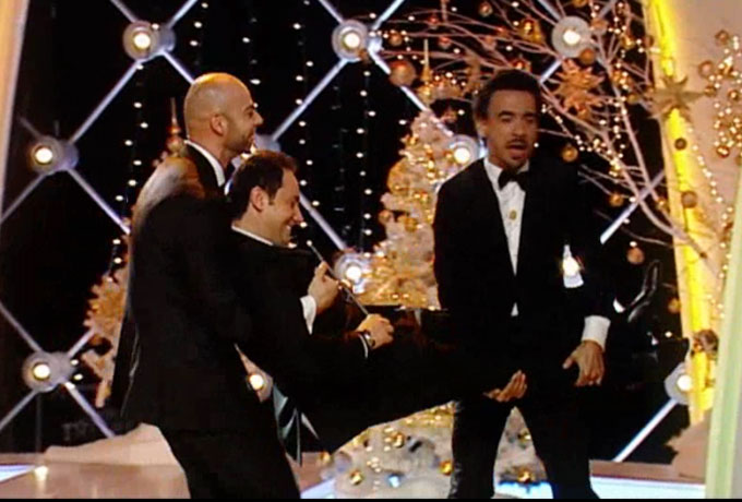 Maruta a fost evacuat din studio de catre Giani Kirita si Max