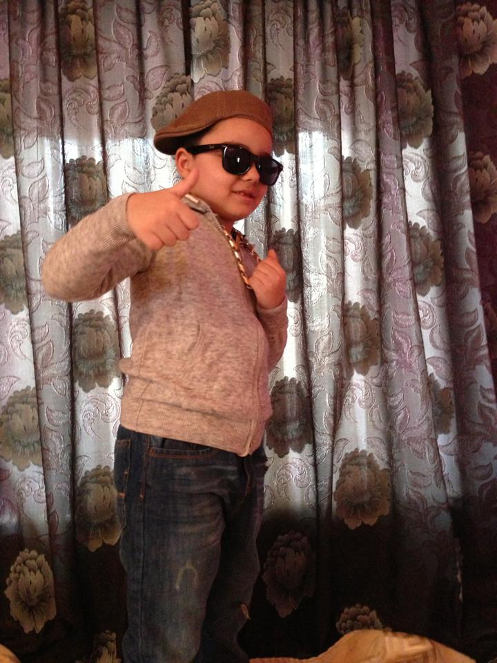 Alberto pare foarte sigur pe el la doar 7ani