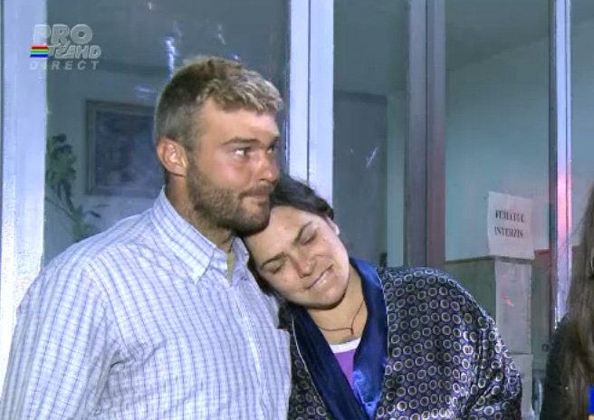 Dana si sotul ei, Sebi, pe vremea cand situatia dintre ei nu era atat de tensionata