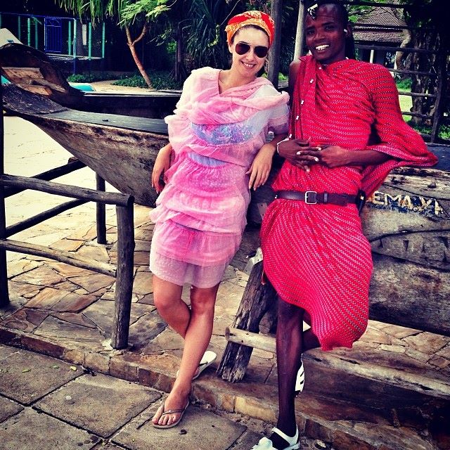 Daiana alaturi de bastinasi