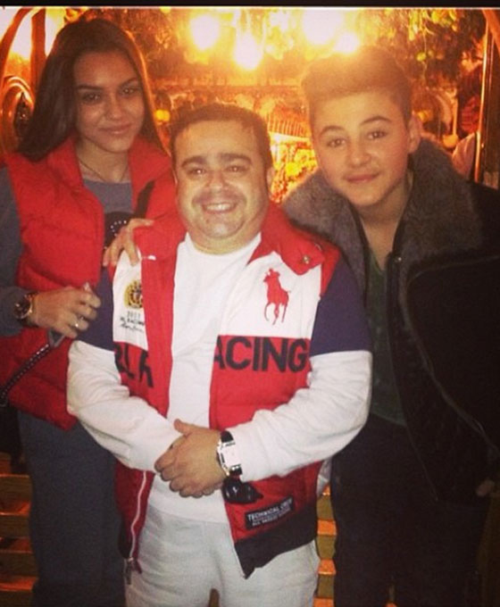 Acum cateva zile, Mario era in compania lui Adi Minune si a fetei lui, in Poiana Brasov