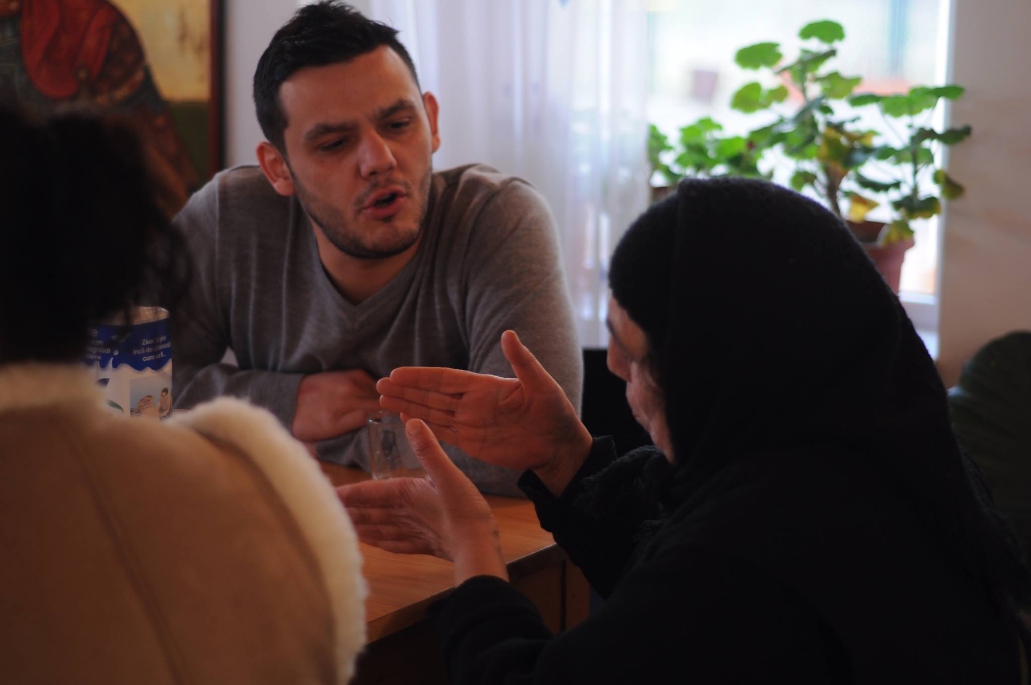 A discutat cu maica stareta