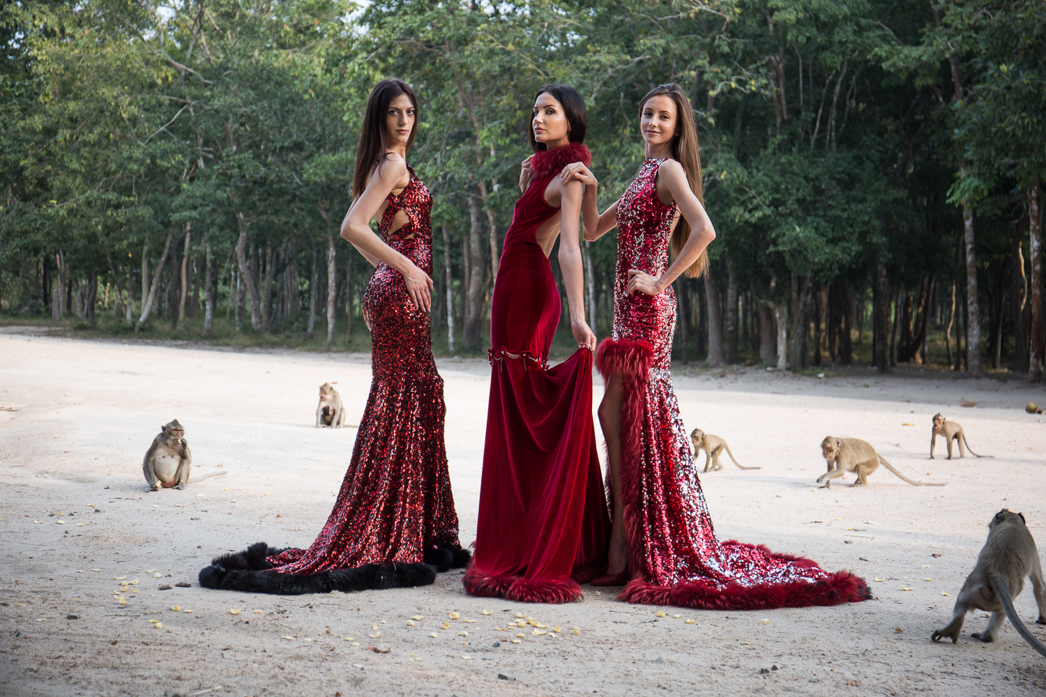 Modelele s-au descurcat extraordinar pe o temperatura de 30 de grade