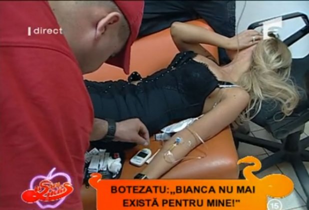 Roscata a lesinat la Capatos, cand se certa cu Botezatu