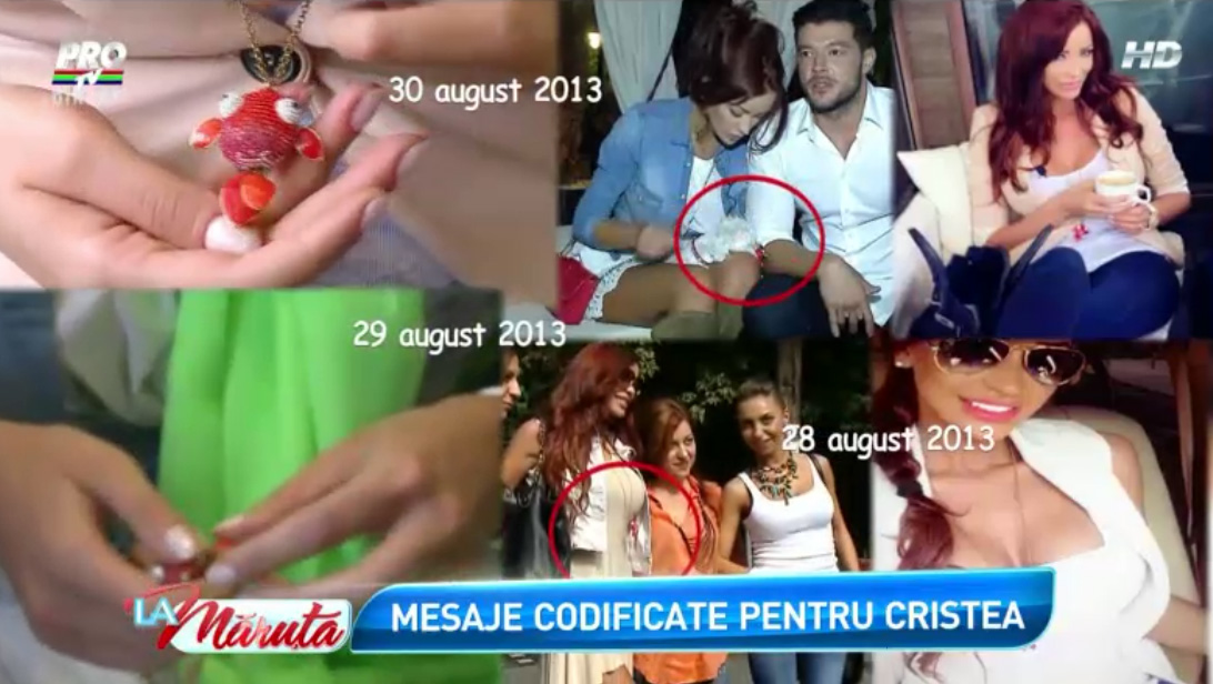 Bianca nu a renuntat la talismanul de la Cristea nicio secunda