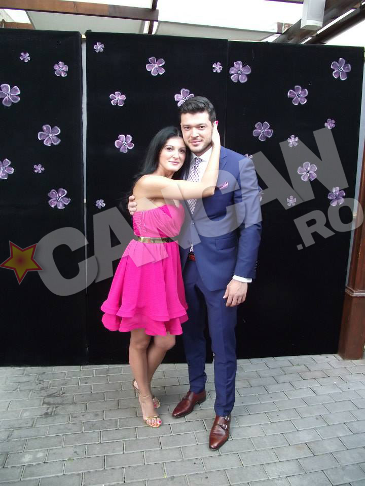 Catalina este foarte apropiata de fratele ei, Victor Slav