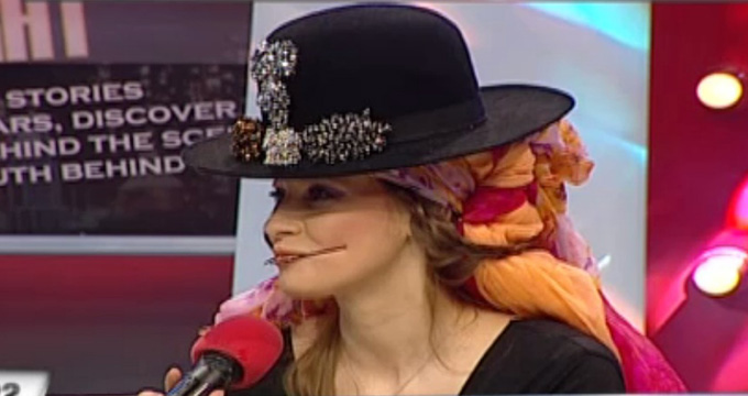 Iulia Albu a avut o aparitie uluitoare la tv