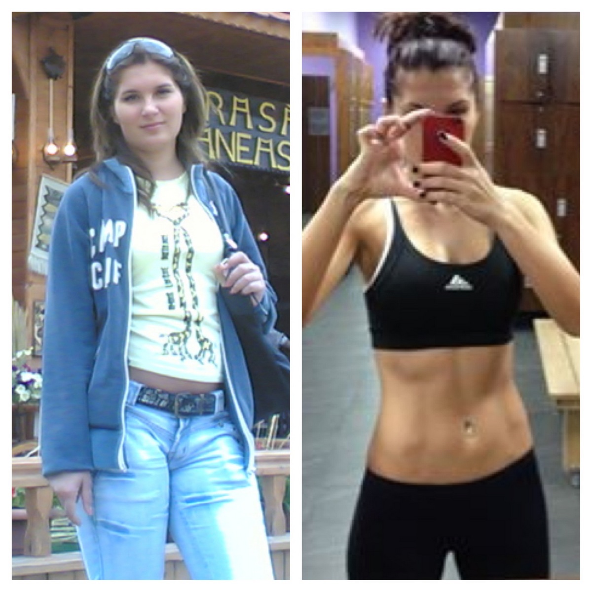 Cand avea 20 de ani ea cantarea 90 d ekilograme, iar acum DJ-ita are 57 de kilograme