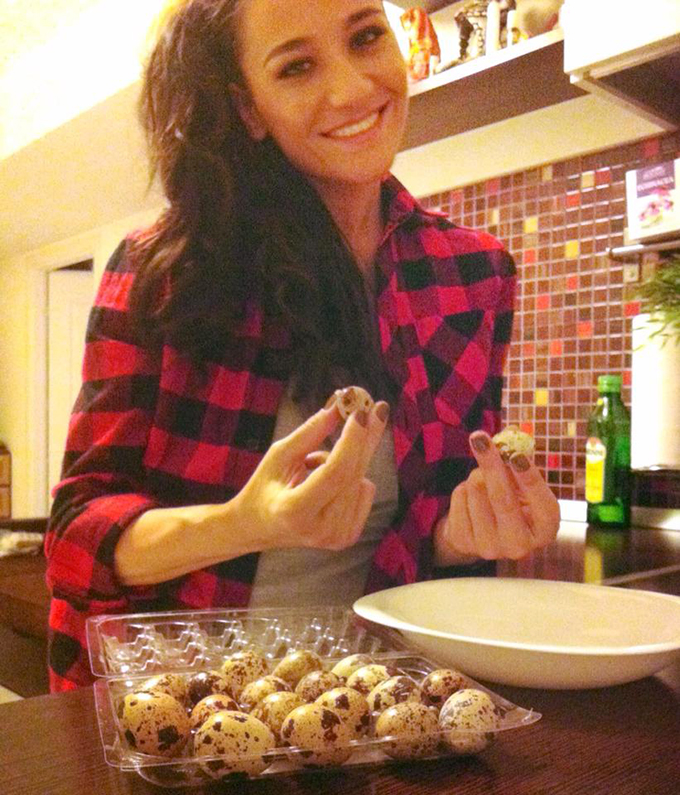 Claudia a slabit 3 kilograme de sarbatori