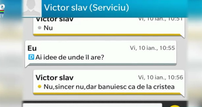 Victor Slav crede ca pestisorul Biancai Dragusanu este de la Cristea