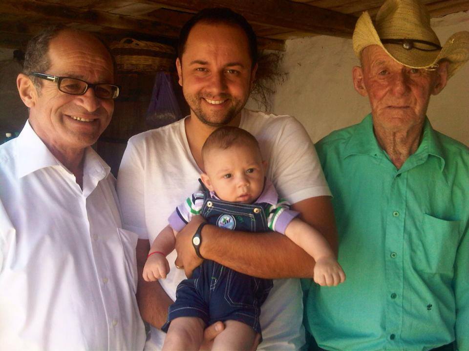 Catalin Maruta, alaturi de David, tatal si bunicul sau