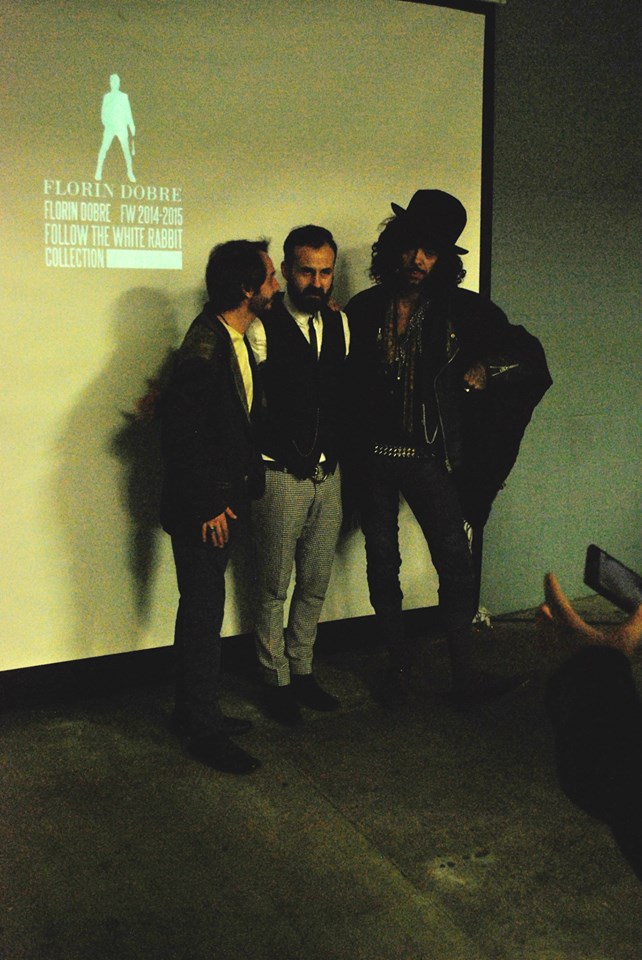 Florin Dobre la sfarsitul defilarii