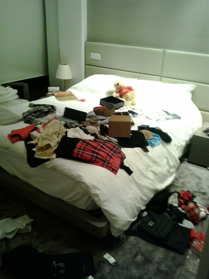 Apartamentul blondei a fost rascolit de hoti