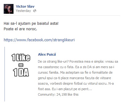 Victor Slav il sustine pe Alex Puica sa se poata casatori cu femeia pe care o iubeste