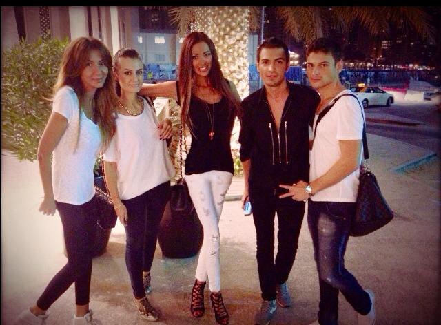 Bianca Dragusanu a iesit la distractie cu prietenii