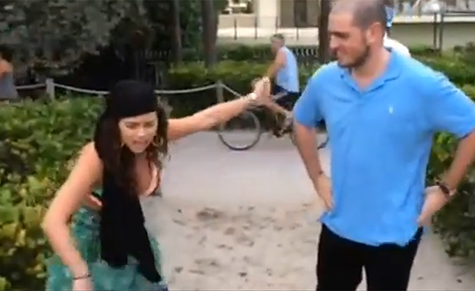 Inna si Matei s-au intalnit in Miami