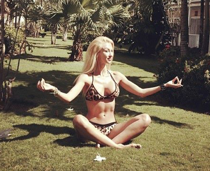 Andreea face yoga in Caraibe
