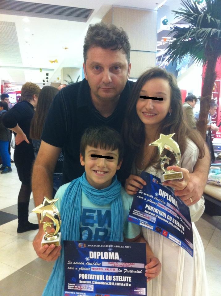Daria si fratele ei, Raris, cuceresc premiu dupa premiu sursa: arhiva personala
