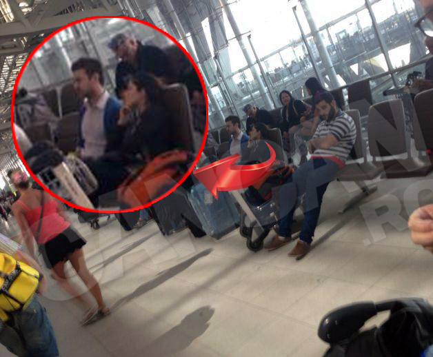 Alina si Viktor au fost surprinsi de paparazzii CANCAN.RO inainte de a decola spre Thailanda