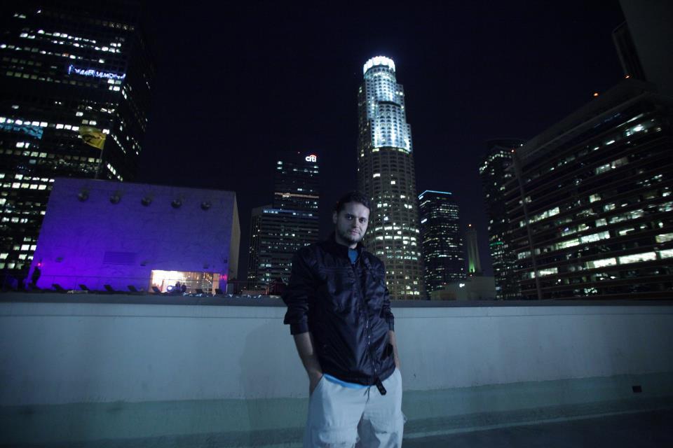 Alex, in S.U.A., pe strazile unde s-a turnat Beverly Hills 90210 sursa: arhiva personala