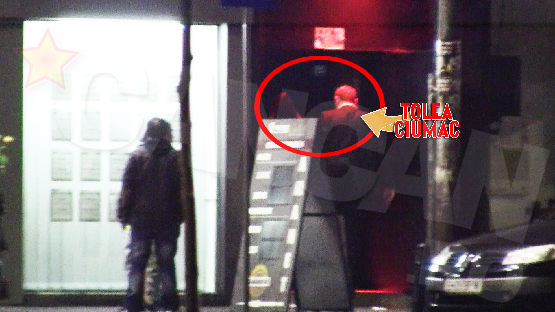 Tolea si logodnica lui au petrecut cateva ore bune in interiorul clubului