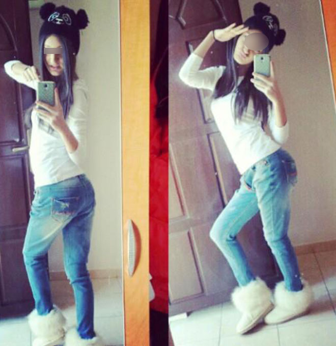 La 13 ani, Lorena deja crede ca posteriorul o recomanda