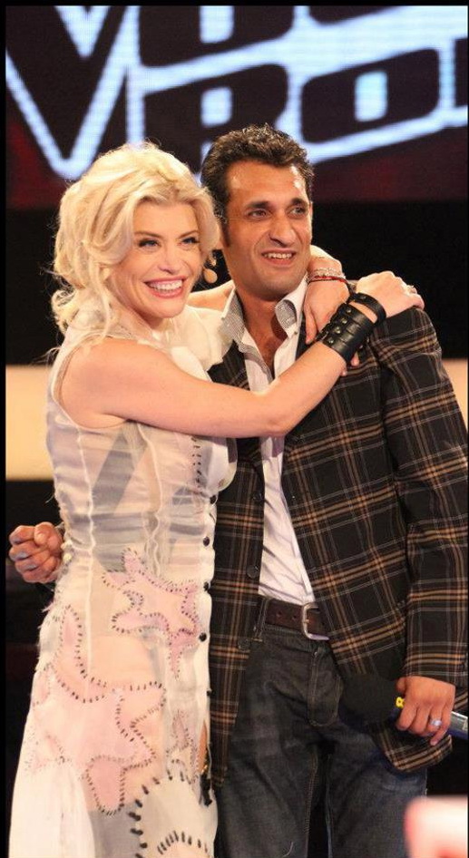 Iulian Canaf, alaturi de Loredana, antrenoarea lui de la