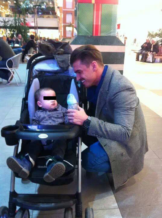 Bogdan Vladau, in rolul de tatic