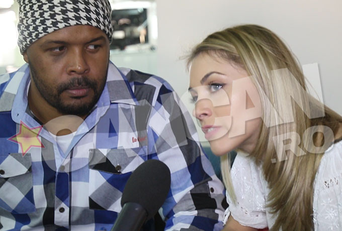 Cabral Ibacka, alaturi de sotia lui, Andreea Patrascu