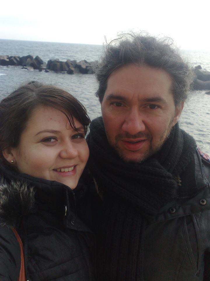 Bogdan si iubita lui si-au petrecut sarbatorile de iarna la mare, de unde provine Elena sursa: arhiva personala