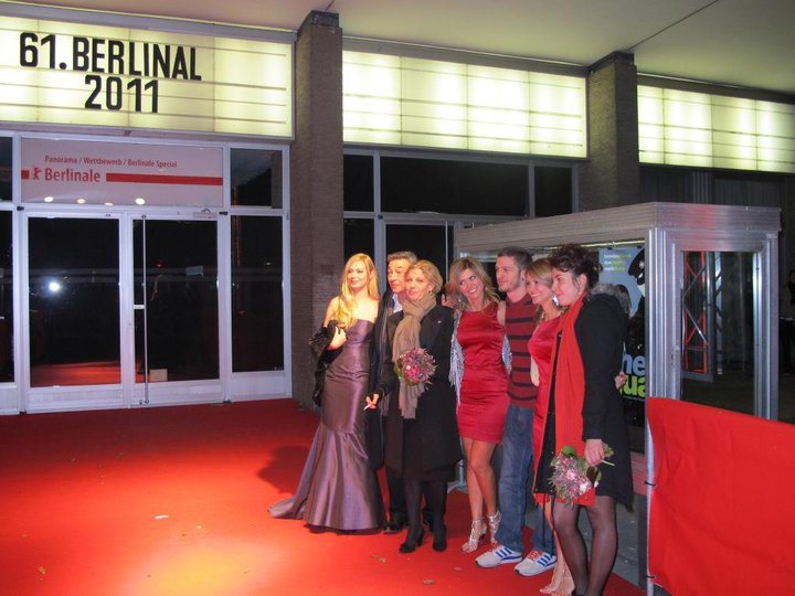 Cristina a participat in 2011 la Festivalul de Film de la Berlin