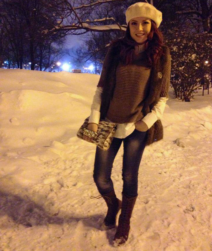 Elena, la plimbare in Cismigiu