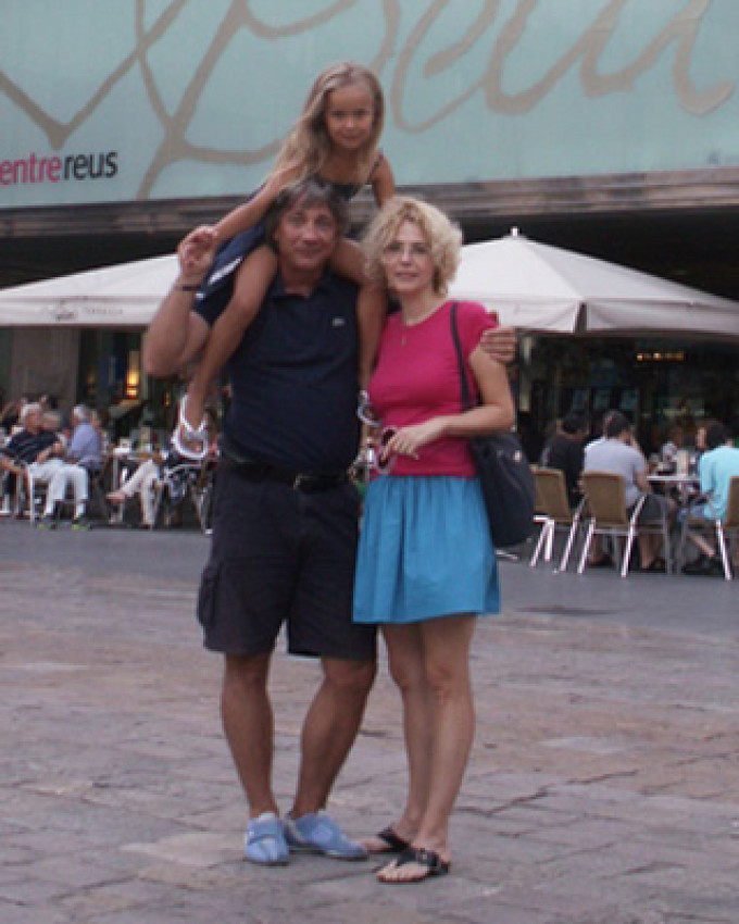 Fetita cuplului nu a avut de suferit dupa divort