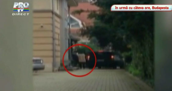 La iesirea din clinica de la Budapesta, Victor si-a tinut sotia in brate pana la masina