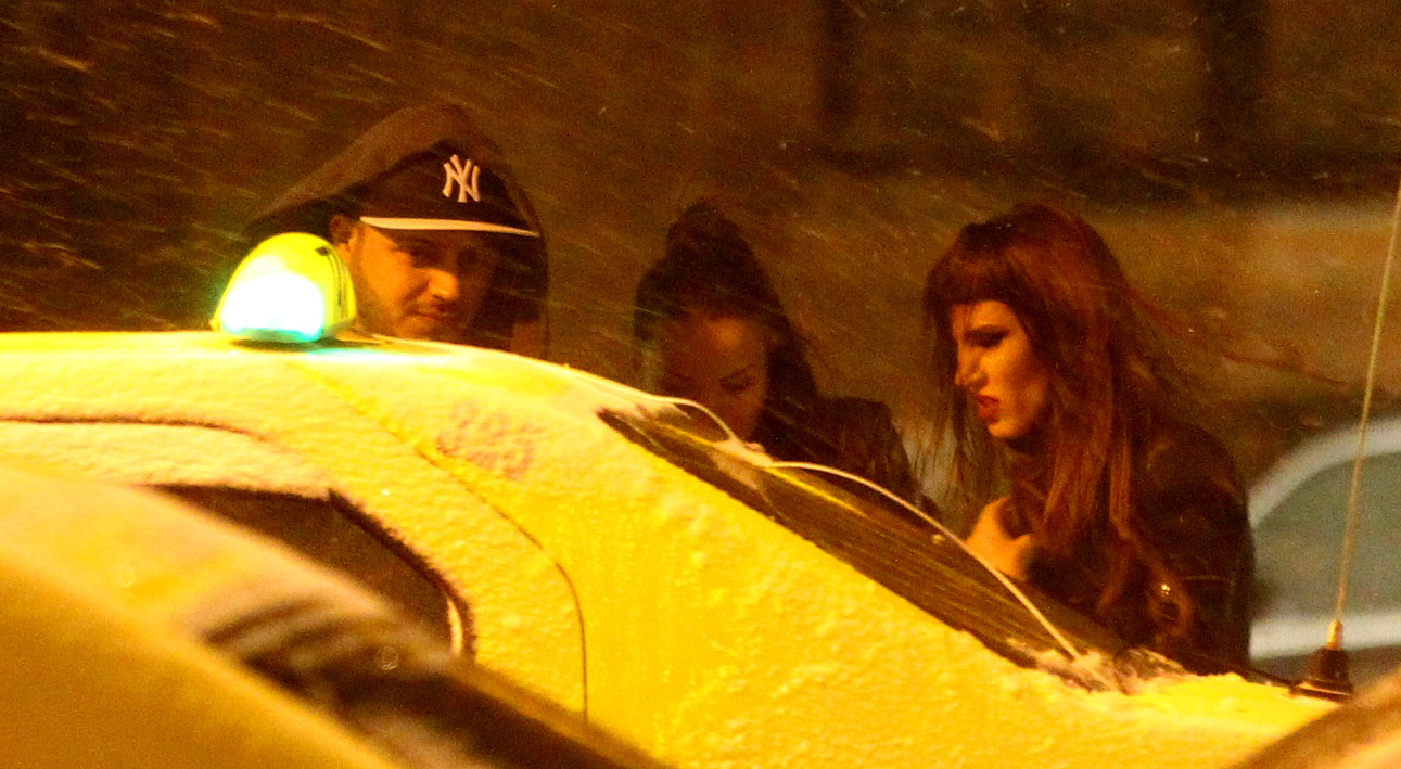 Badalau si-a condus prietenii pana la taxi