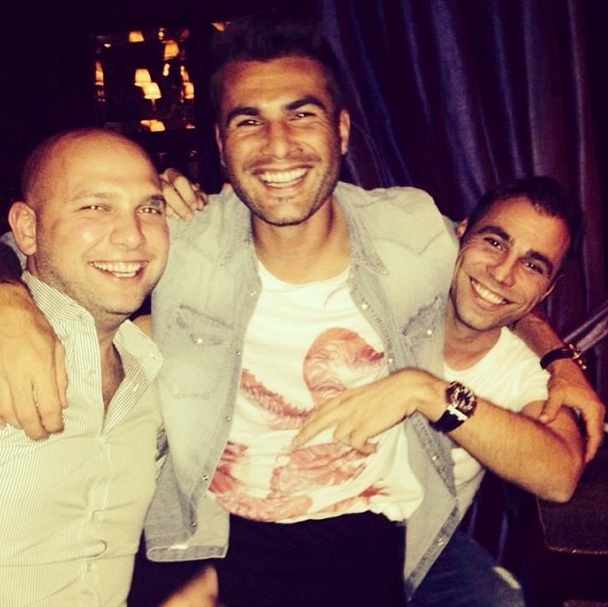 Fotbalistul si-a reluat prietenia cu Traian Tamaga, noul iubit al Daianei Anghel