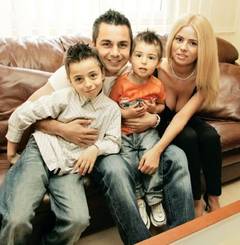 Florentin si Catalina au fost casatoriti sapte ani si au doi copii, Patrick si Petre. Acum,