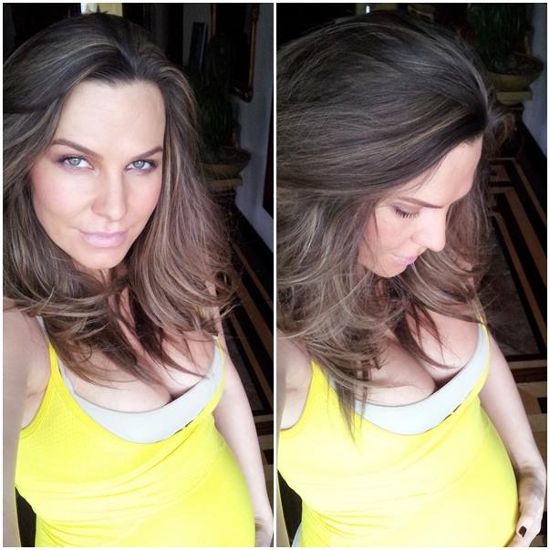 Anna Lesko este insarcinata in opt luni, iar in martie va aduce pe lume primul ei copil