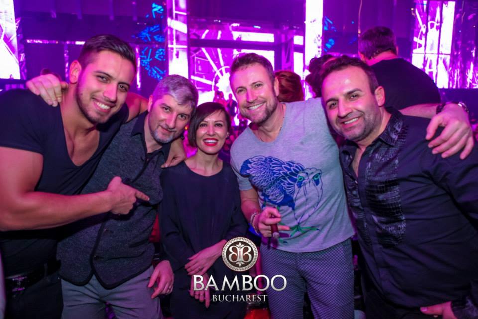 In weekend Bote a iesit sa se distreze intr-un club din Capitala