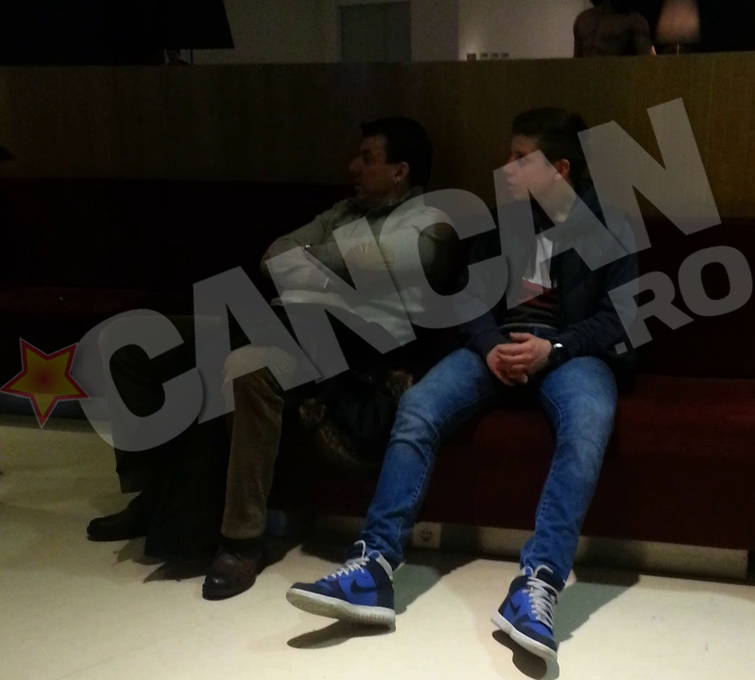 Daniel Prodan, impreuna cu fiul sau, Razvan (14 ani)