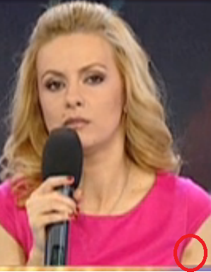 Fanii Simonei au ramas socati sa o vada cu vanataia pe brat