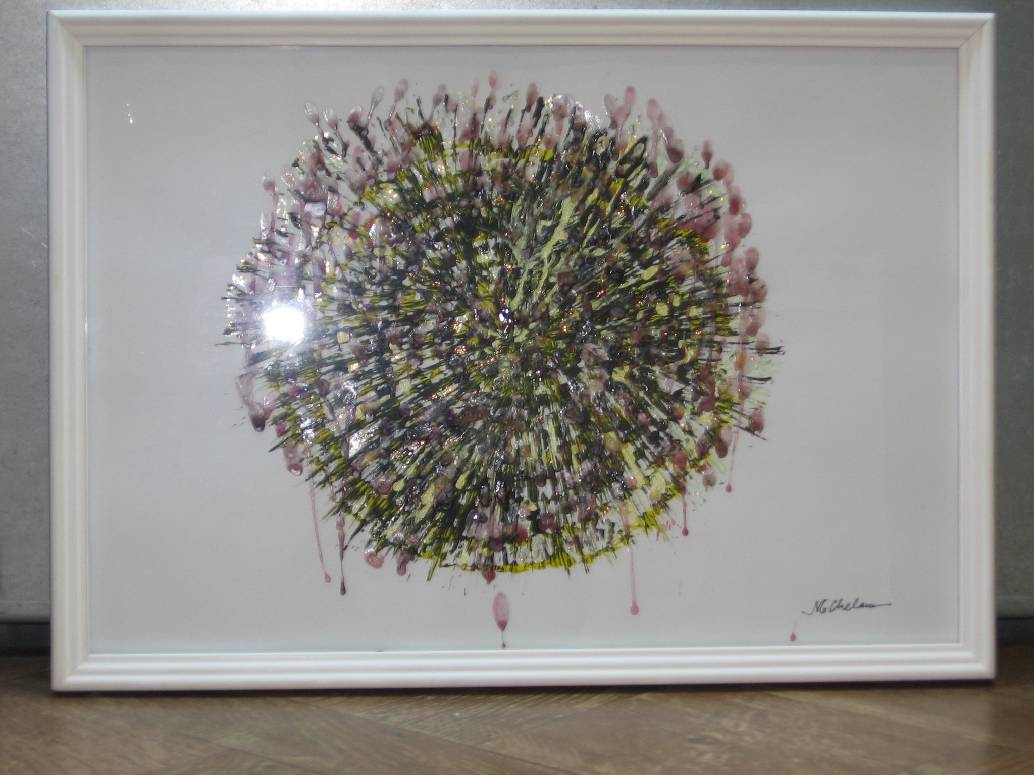 Marinela Chelaru s-a apucat de pictat dupa ce s-a lasat de teatru