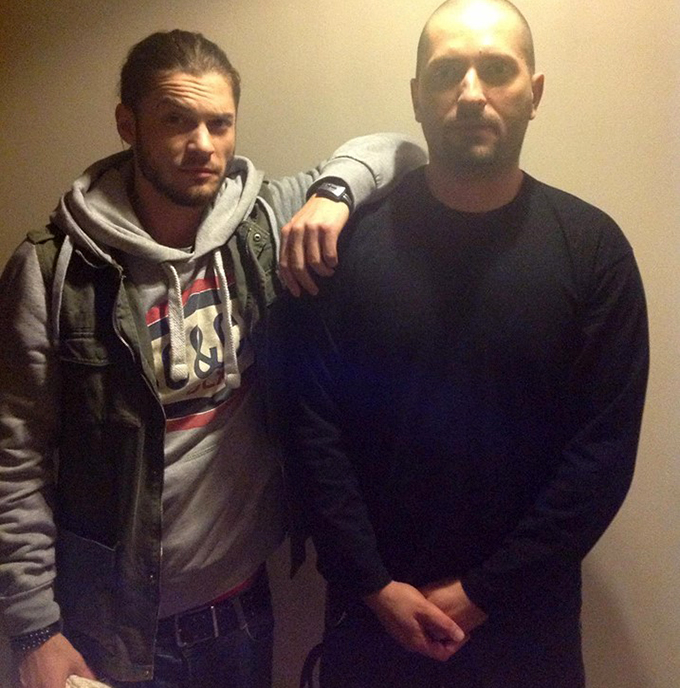 Alex, alaturi de Cheloo