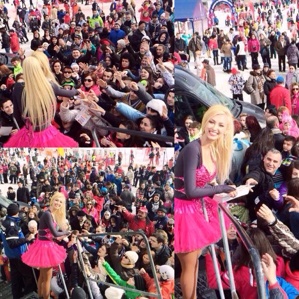 Andreea sustine ca fanii sunt cei care ii dau putere sa mearga mai departe